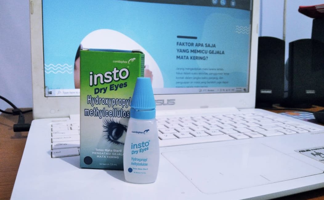Insto Dry Eyes, #SolusiMataKering Terbaik Untuk Si Paling Digital